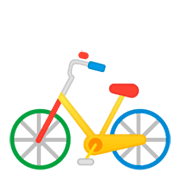 Emoji 🚲 Bicicletta su Google Android 9.0.