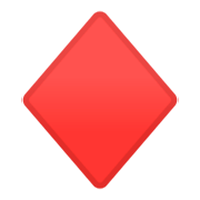 ♦️ Emoji Palo De Diamantes en Google Android 9.0.