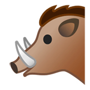 🐗 Emoji Wildschwein Google Android 9.0.