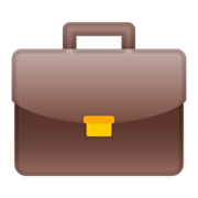 Emoji 💼 Valigetta 24 Ore su Google Android 9.0.