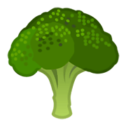 Emoji 🥦 Broccoli su Google Android 9.0.