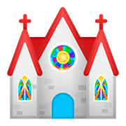 Émoji ⛪ église sur Google Android 9.0.
