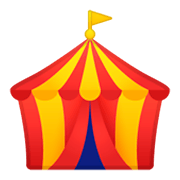Emoji 🎪 Circo su Google Android 9.0.