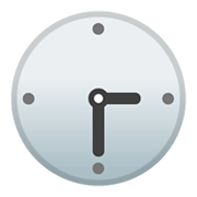 Emoji 🕞 Ore Tre E Mezza su Google Android 9.0.