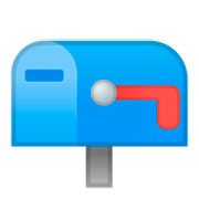 Emoji 📪 Cassetta Postale Chiusa Bandierina Abbassata su Google Android 9.0.