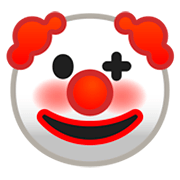 🤡 Emoji Clown-Gesicht Google Android 9.0.