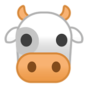 Émoji 🐮 Tête De Vache sur Google Android 9.0.