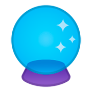 Emoji 🔮 Sfera Di Cristallo su Google Android 9.0.