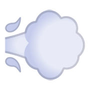 Emoji 💨 Nuvola Di Polvere su Google Android 9.0.