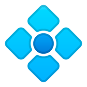 Emoji 💠 Petalo Di Fiore su Google Android 9.0.