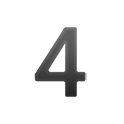 Émoji 4️ Chiffre quatre sur Google Android 9.0.