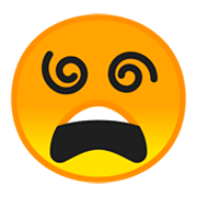 Emoji 😵 Faccina Frastornata su Google Android 9.0.