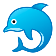Emoji 🐬 Delfino su Google Android 9.0.
