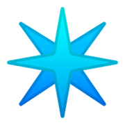 Émoji ✳️ Astérisque Huit Branches sur Google Android 9.0.