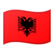 Emoji 🇦🇱 Bandiera: Albania su Google Android 9.0.