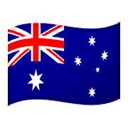 🇦🇺 Emoji Bandeira: Austrália na Google Android 9.0.