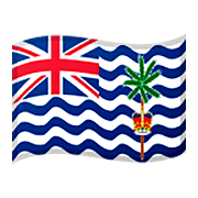 🇮🇴 Emoji Bandeira: Território Britânico Do Oceano Índico na Google Android 9.0.