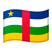 🇨🇫 Emoji Flagge: Zentralafrikanische Republik Google Android 9.0.
