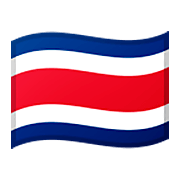 🇨🇷 Emoji Bandeira: Costa Rica na Google Android 9.0.