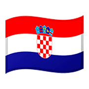 🇭🇷 Emoji Flagge: Kroatien Google Android 9.0.