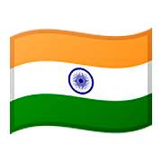 🇮🇳 Emoji Flagge: Indien Google Android 9.0.