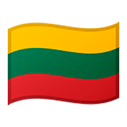 🇱🇹 Emoji Bandera: Lituania en Google Android 9.0.