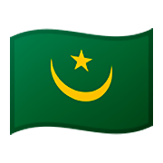 Émoji 🇲🇷 Drapeau : Mauritanie sur Google Android 9.0.