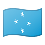 🇫🇲 Emoji Flagge: Mikronesien Google Android 9.0.