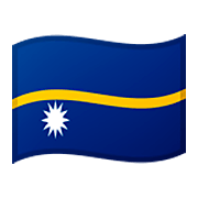 🇳🇷 Emoji Bandera: Nauru en Google Android 9.0.