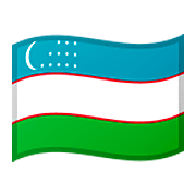 🇺🇿 Emoji Bandeira: Uzbequistão na Google Android 9.0.