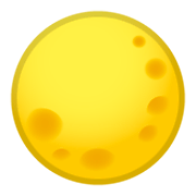 🌕 Emoji Luna Llena en Google Android 9.0.