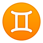 Emoji ♊ Segno Zodiacale Dei Gemelli su Google Android 9.0.