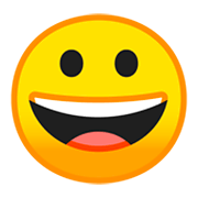 😀 Emoji Cara Sonriendo en Google Android 9.0.