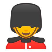 💂 Emoji Guardia en Google Android 9.0.