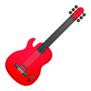🎸 Emoji Gitarre Google Android 9.0.