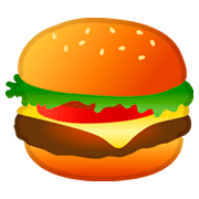 Émoji 🍔 Hamburger sur Google Android 9.0.