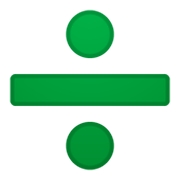 Emoji ➗ Simbolo Della Divisione su Google Android 9.0.