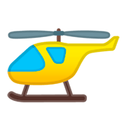 Émoji 🚁 Hélicoptère sur Google Android 9.0.