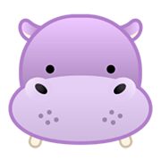 🦛 Emoji Hipopótamo na Google Android 9.0.