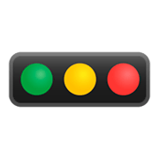 🚥 Emoji Semáforo Horizontal en Google Android 9.0.