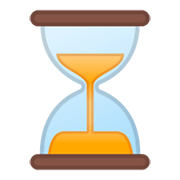 ⏳ Emoji Reloj De Arena Con Tiempo en Google Android 9.0.