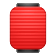Émoji 🏮 Lampion Rouge sur Google Android 9.0.