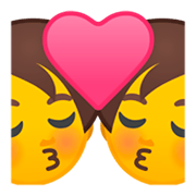 💏 Emoji sich küssendes Paar Google Android 9.0.