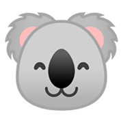 Emoji 🐨 Koala su Google Android 9.0.