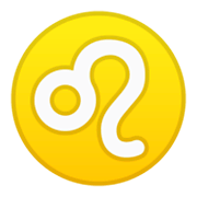 Emoji ♌ Segno Zodiacale Del Leone su Google Android 9.0.