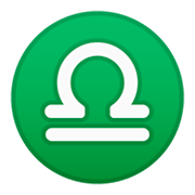 Emoji ♎ Segno Zodiacale Della Bilancia su Google Android 9.0.