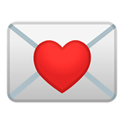 Emoji 💌 Lettera D’amore su Google Android 9.0.