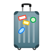 Emoji 🧳 Valigia su Google Android 9.0.