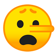 Emoji 🤥 Faccina Bugiarda su Google Android 9.0.