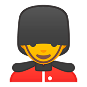 💂‍♂️ Emoji Wachmann Google Android 9.0.
